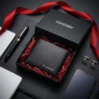 Cartera para Hombre de Piel Genuina - ASHENBY