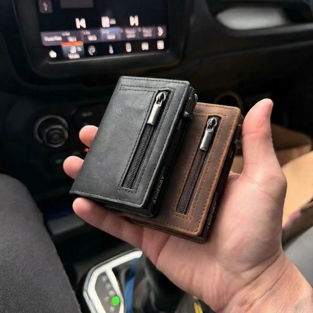 CARTERA ASHENBY CON PROTECCIÓN RFID - ¡COMPRA 1 y LLÉVATE 1 GRATIS!