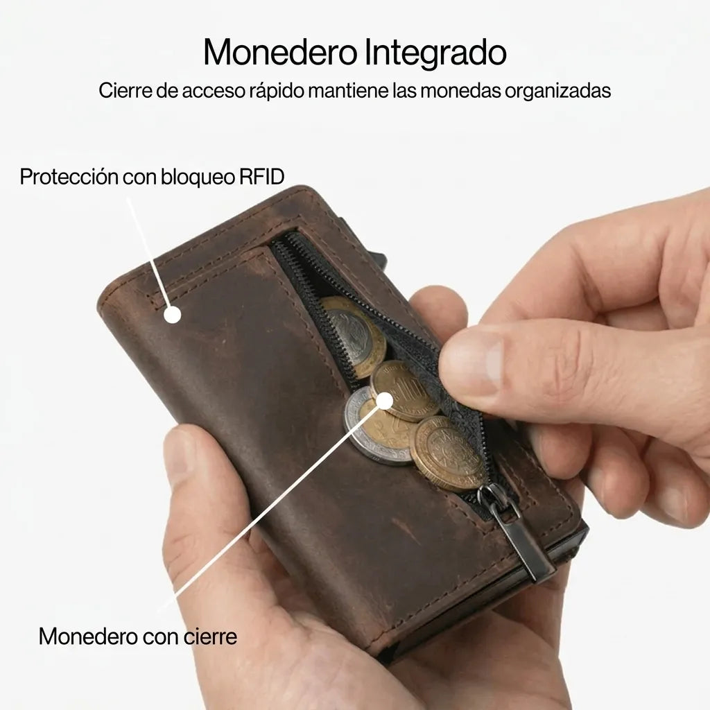 CARTERA ASHENBY CON PROTECCIÓN RFID - ¡COMPRA 1 y LLÉVATE 1 GRATIS!
