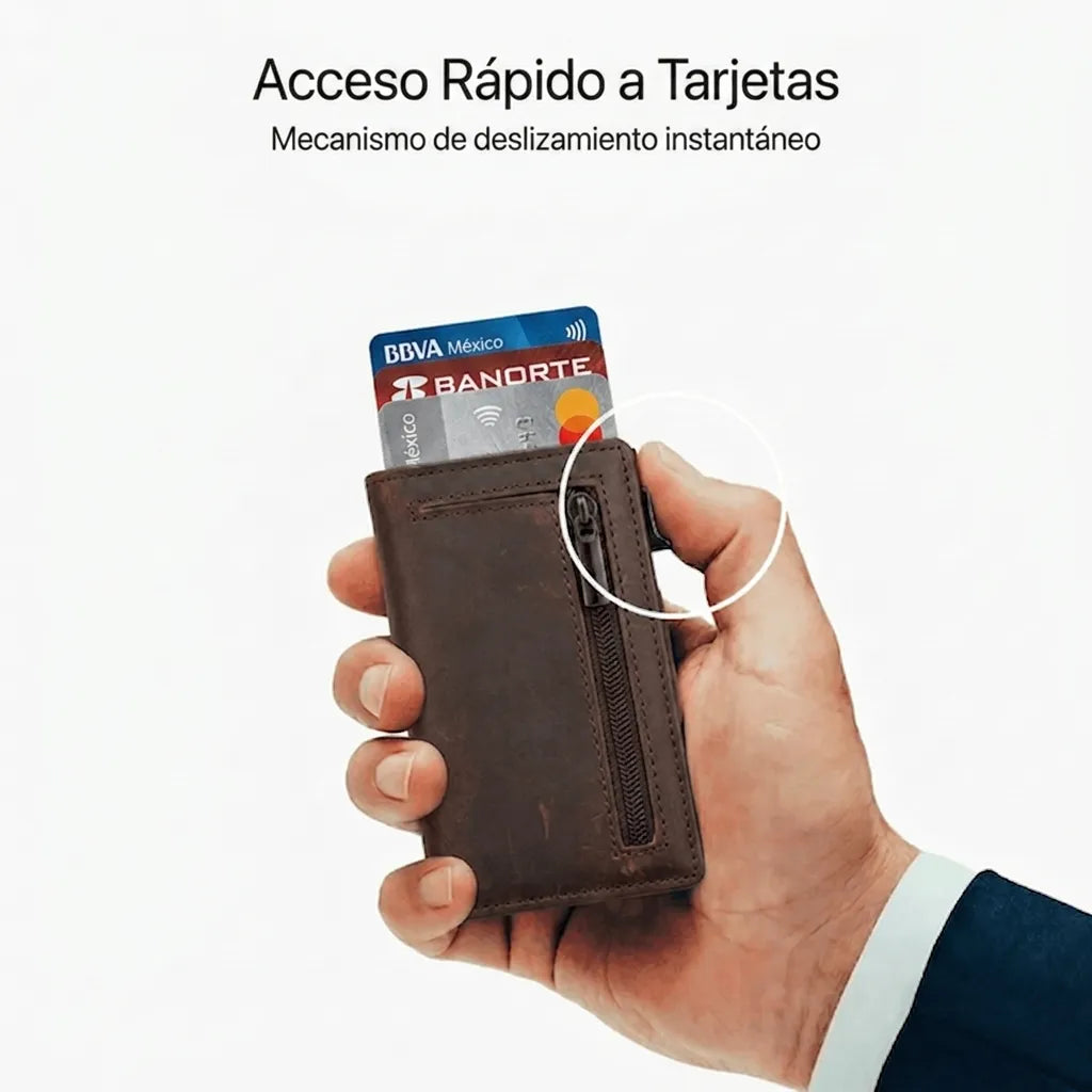 CARTERA ASHENBY CON PROTECCIÓN RFID - ¡COMPRA 1 y LLÉVATE 1 GRATIS!