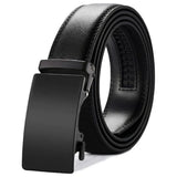 Cinturón de Piel para Hombre Ajustable - ASHENBY