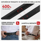 Cinturón de Piel para Hombre con Caja de Regalo - ASHENBY