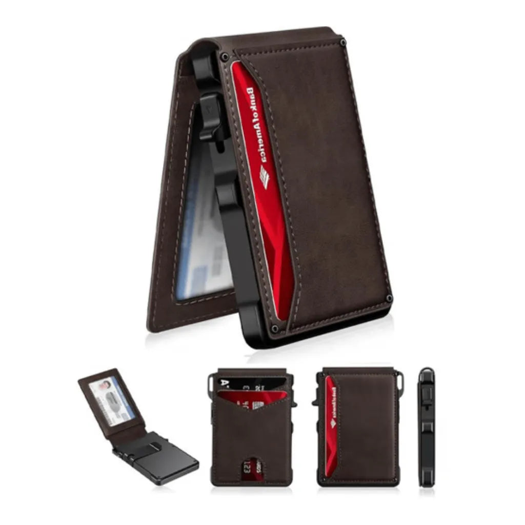 CARTERA PARA HOMBRE SLIM ASHENBY CON PROTECCIÓN RFID