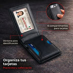 CARTERA PARA HOMBRE SLIM ASHENBY CON PROTECCIÓN RFID