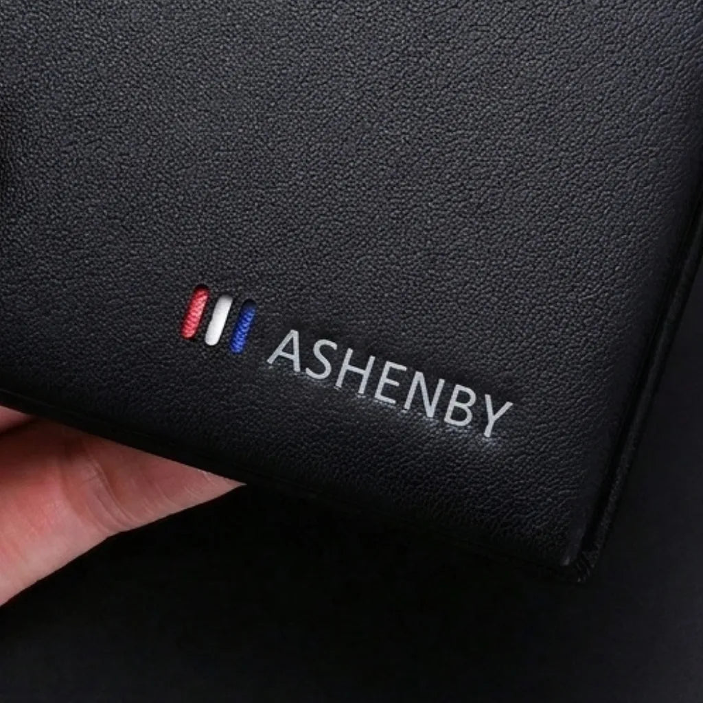 Cartera para Hombre de Piel Genuina - ASHENBY