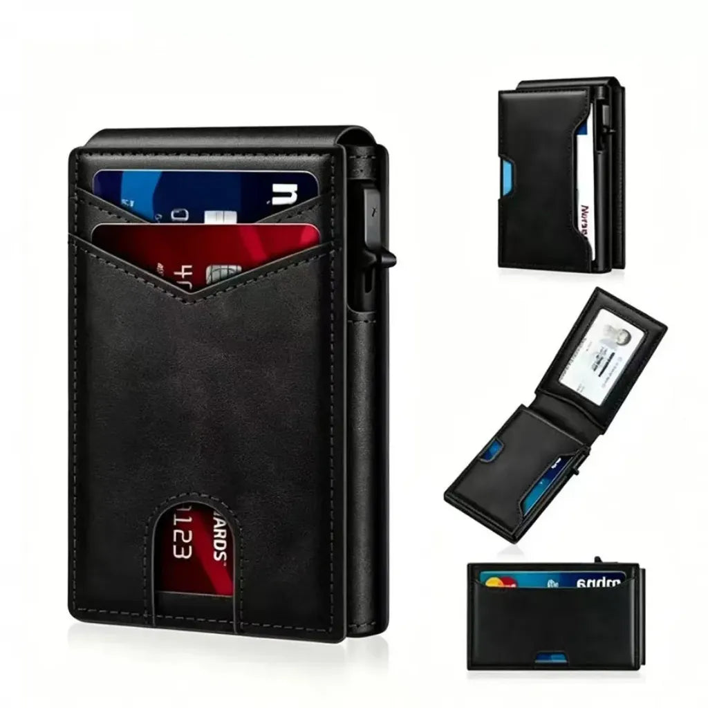 CARTERA PARA HOMBRE SLIM ASHENBY CON PROTECCIÓN RFID