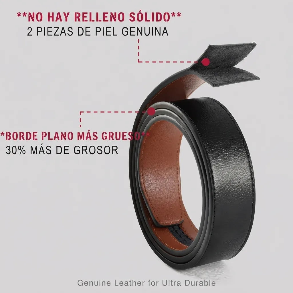 Cinturón para Hombre Elegante de Vestir - ASHENBY