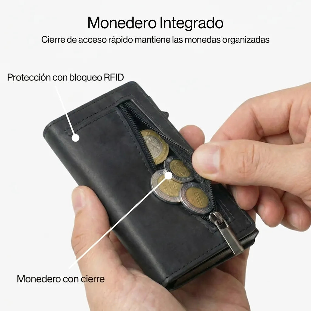 CARTERA ASHENBY CON PROTECCIÓN RFID - ¡COMPRA 1 y LLÉVATE 1 GRATIS!