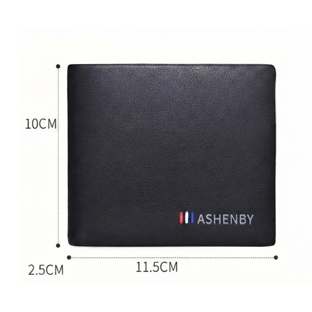 Cartera para Hombre de Piel Genuina - ASHENBY