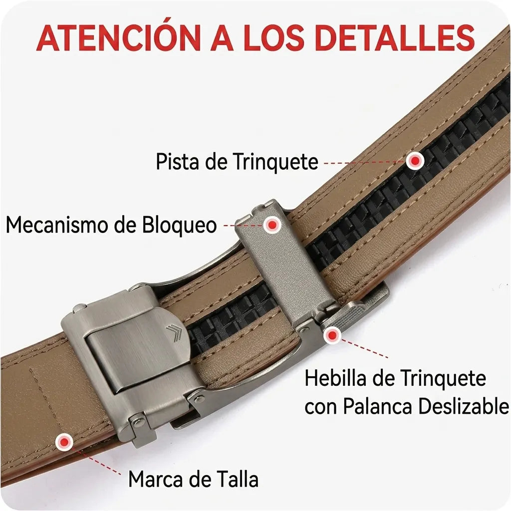 Cinturón para Hombre Elegante de Vestir - ASHENBY