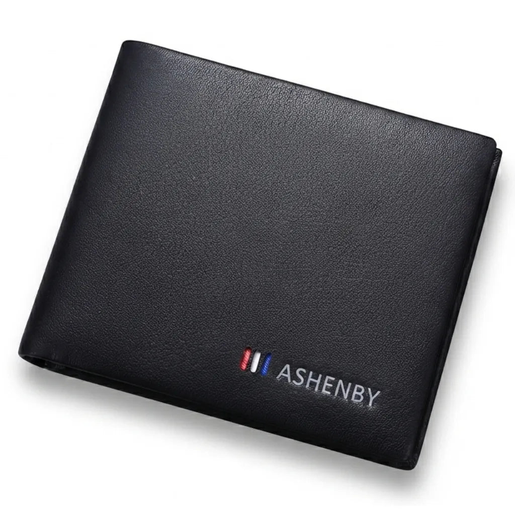 Cartera para Hombre de Piel Genuina - ASHENBY