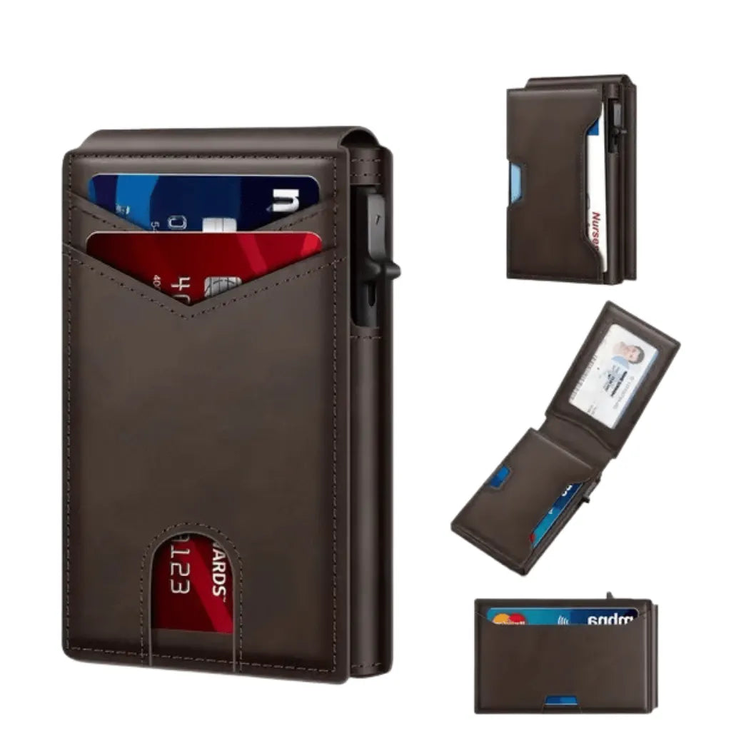 CARTERA PARA HOMBRE SLIM ASHENBY CON PROTECCIÓN RFID