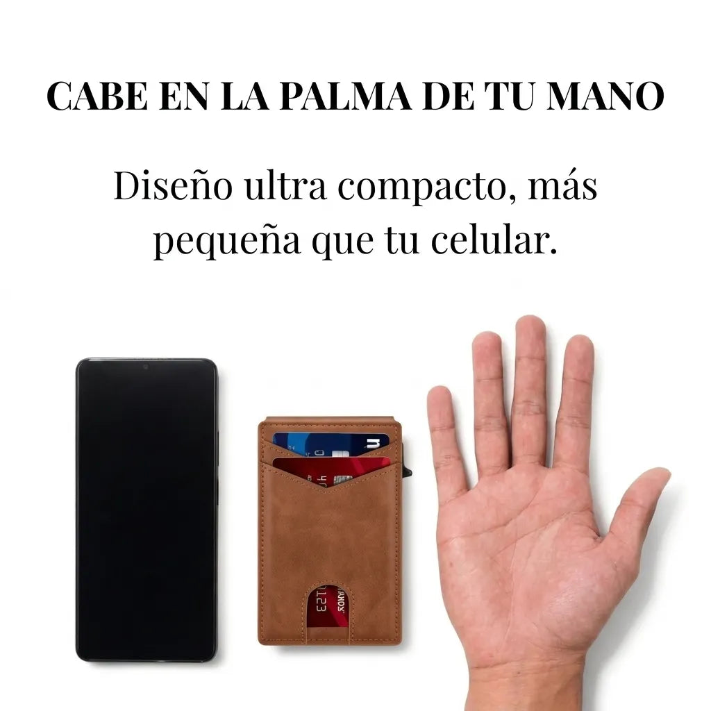 CARTERA PARA HOMBRE SLIM ASHENBY CON PROTECCIÓN RFID - ¡COMPRA 1 y LLÉVATE 1 GRATIS!