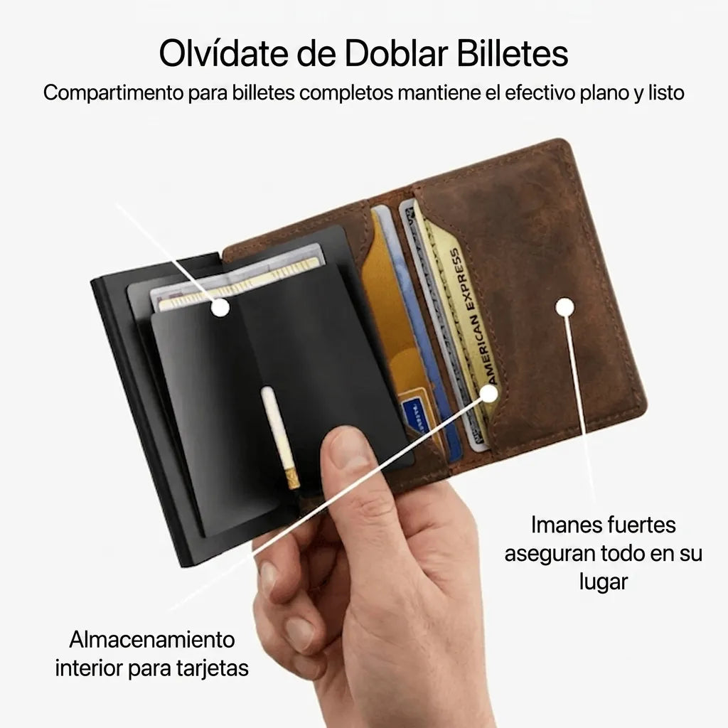 CARTERA ASHENBY CON PROTECCIÓN RFID - ¡COMPRA 1 y LLÉVATE 1 GRATIS!