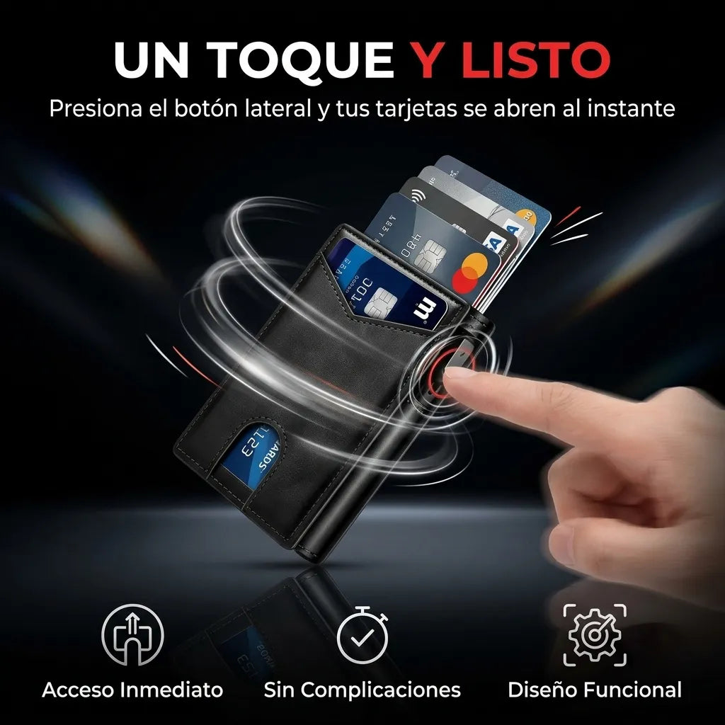 CARTERA PARA HOMBRE SLIM ASHENBY CON PROTECCIÓN RFID