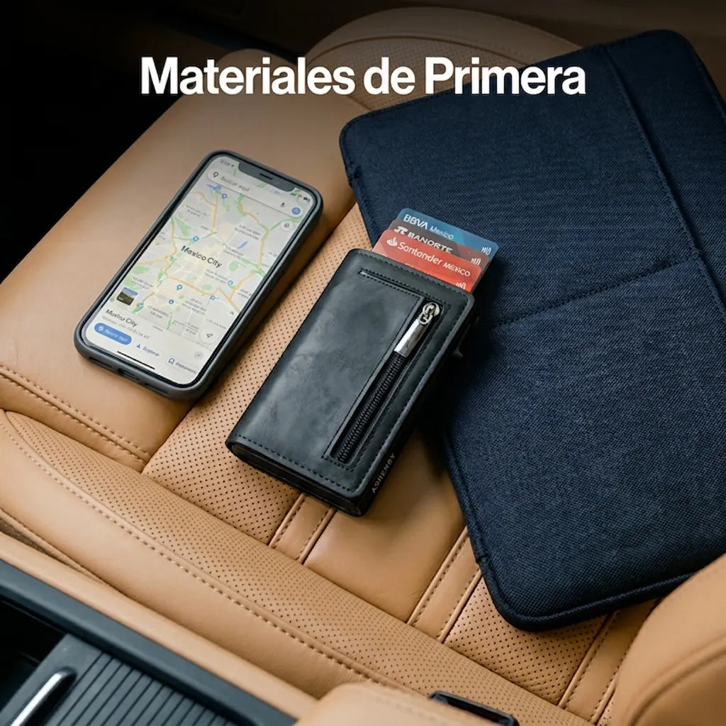 CARTERA ASHENBY CON PROTECCIÓN RFID - ¡COMPRA 1 y LLÉVATE 1 GRATIS!