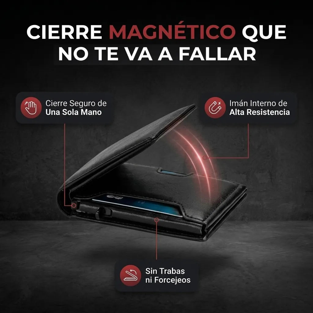 CARTERA PARA HOMBRE SLIM ASHENBY CON PROTECCIÓN RFID - ¡COMPRA 1 y LLÉVATE 1 GRATIS!