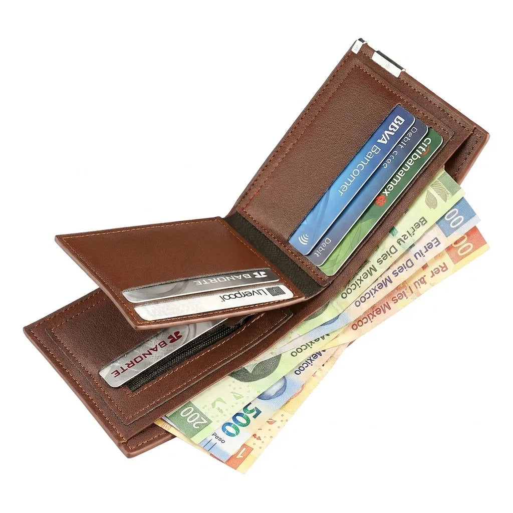 Cartera para Hombre Slim de Piel Auténtica